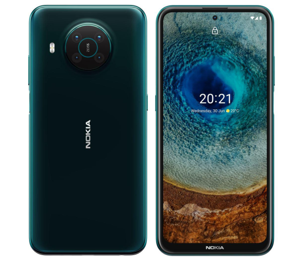 Nokia X10 Dual SIM 6/64 zielony 5G+Nokia Speaker SP-101 - 667723 - zdjęcie